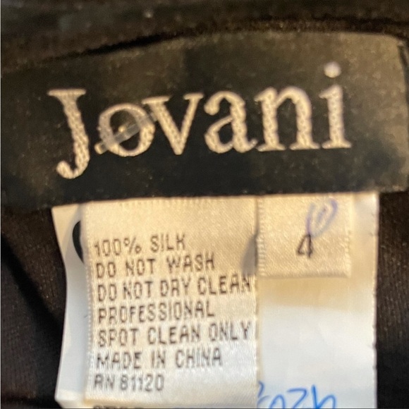 Jovani Off Shoulder Top Silk - Picture 5 of 5